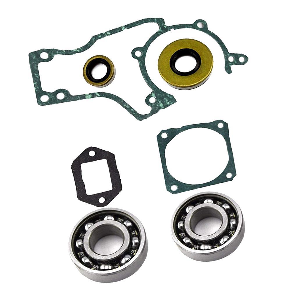 Gasket Oil Seal Kit Crankshaft Bearing Set Fits for Stihl 038 MS380 MS381 Chainsaw Lawn Mower Repair Parts
