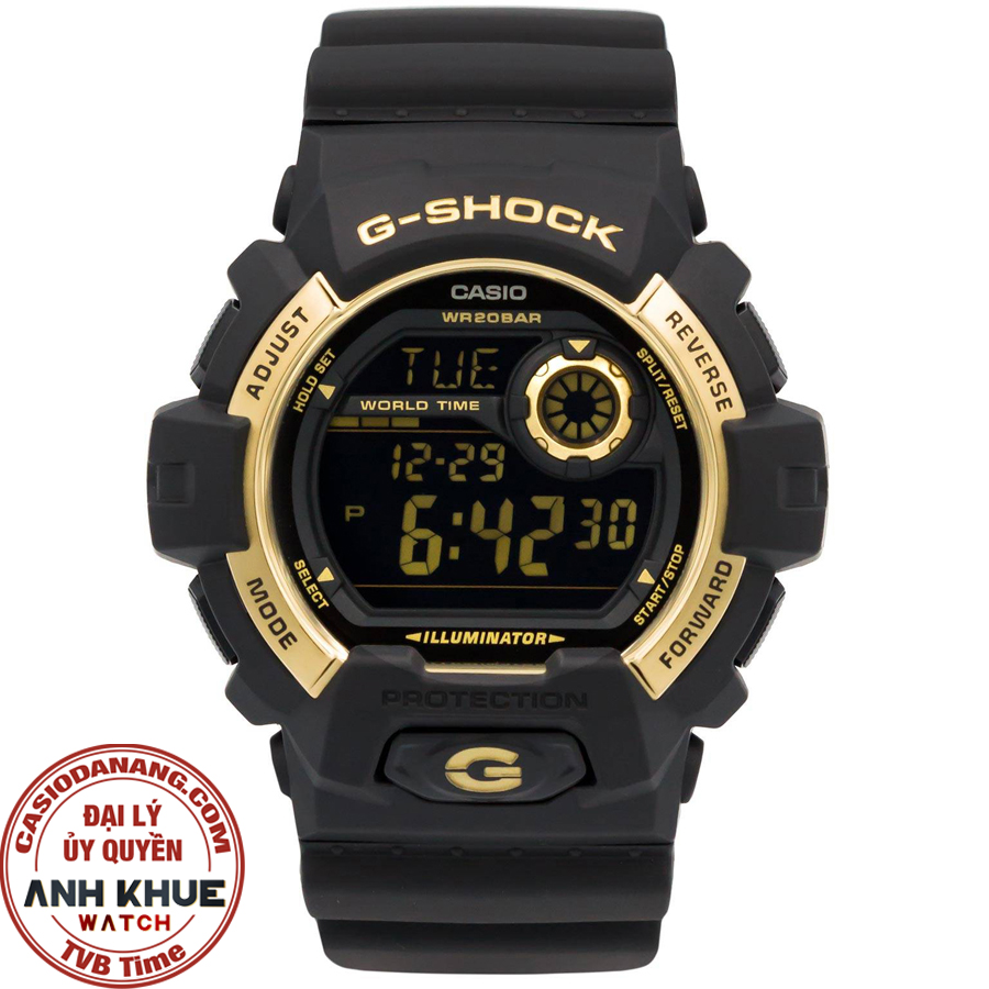 Đồng hồ nam dây nhựa Casio G-Shock chính hãng G-8900GB-1DR