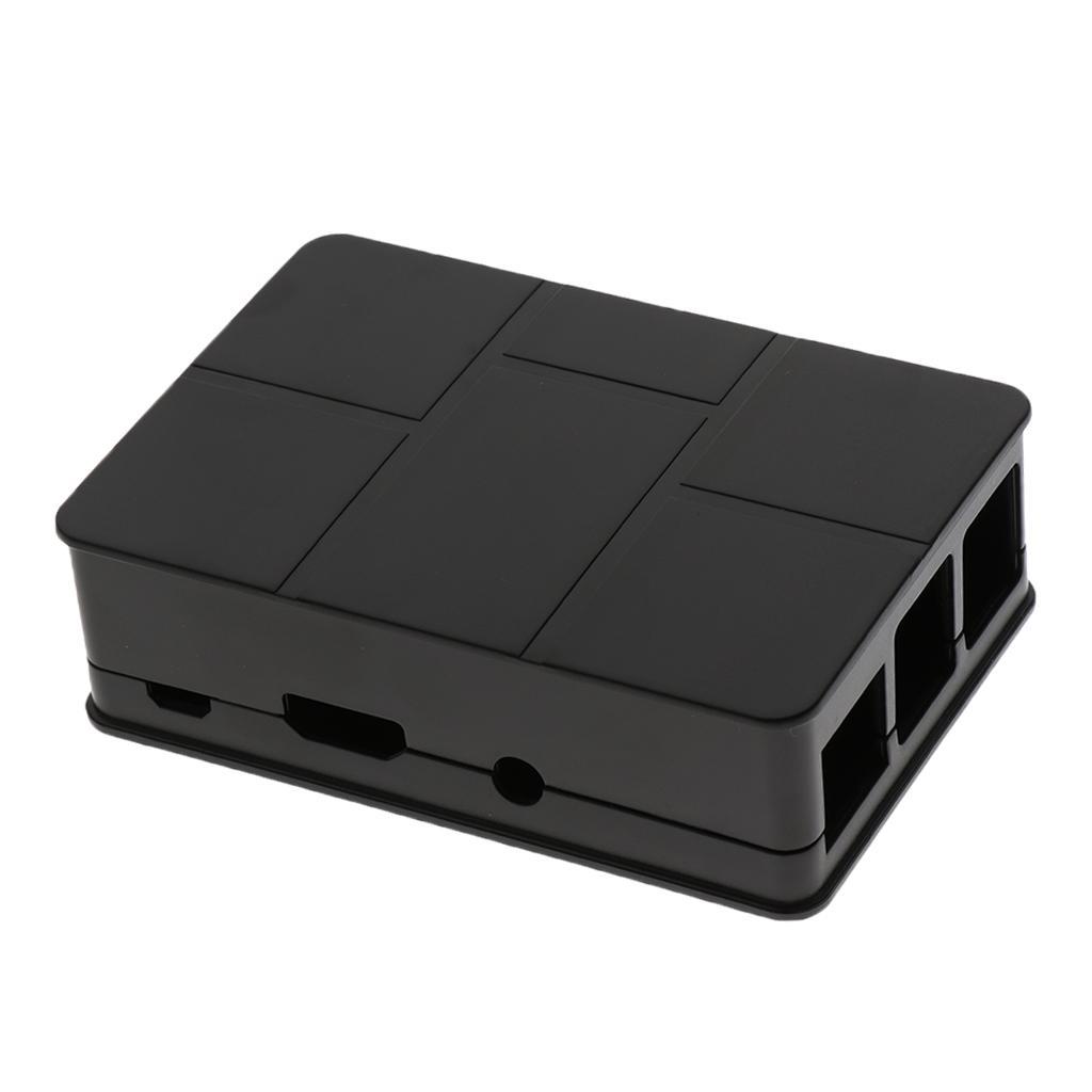 2x ABS Case Enclosure Box Cover Protective Shell For Raspberry Pi 3 model B