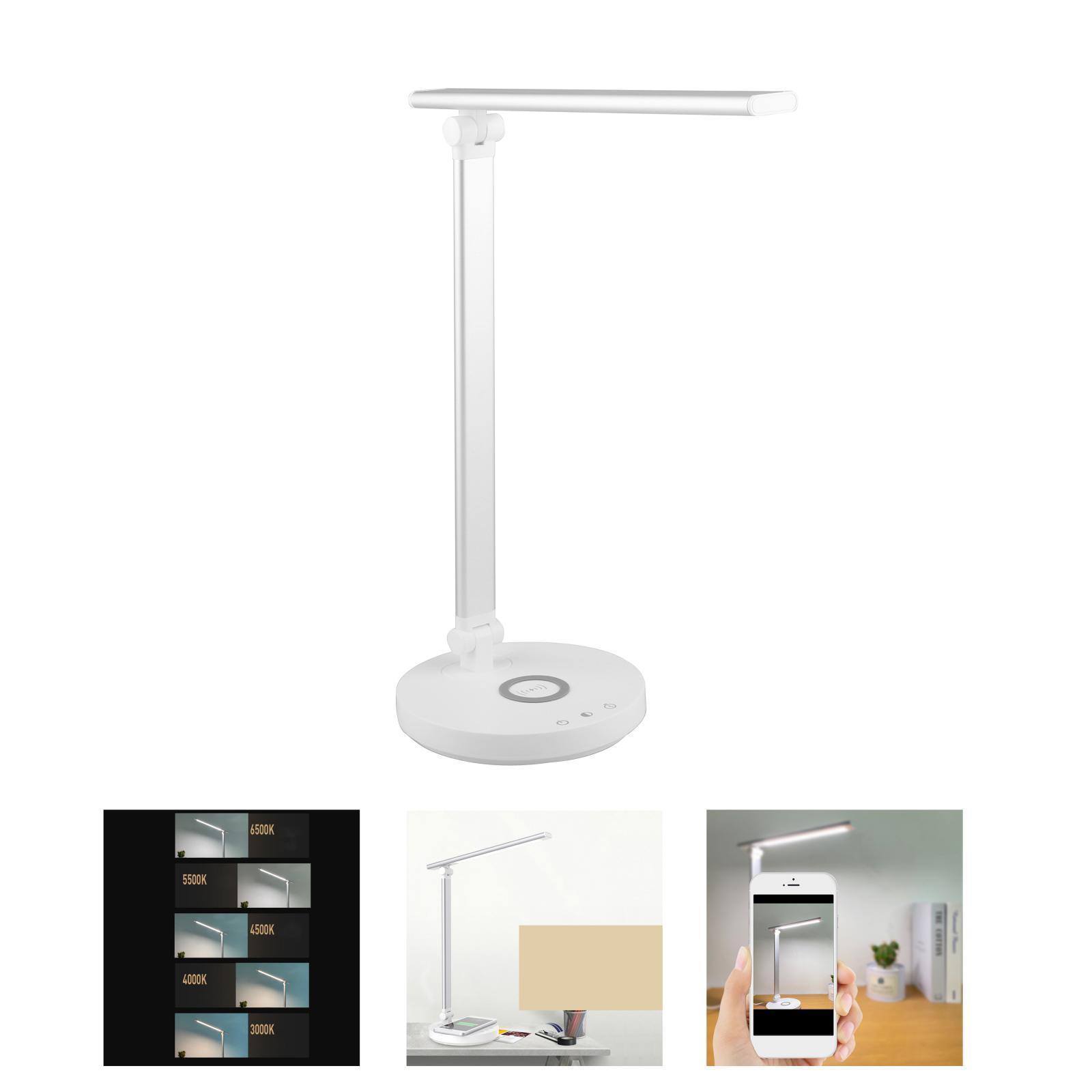 USB Rechargeable Reading LED Book Light Desk Lamp Dimmable Home Children