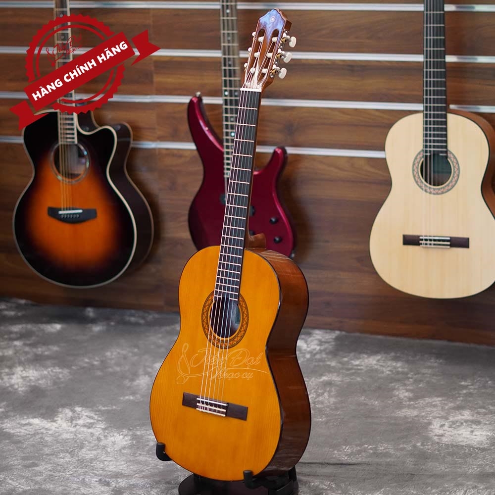 Đàn Guitar Classic Yamaha C40, Mặt đàn Gỗ Vân Sam, Dễ chơi, Âm thanh hay, Xuất xứ Indonesia - Hàng chính hãng