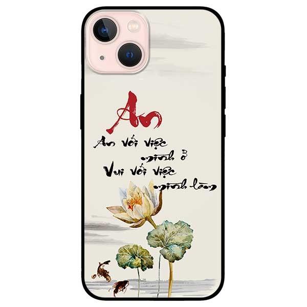 Ốp lưng dành cho Iphone 13 Mini - Iphone 13 - Iphone 13 Pro -  Iphone 13 Pro Max - An Sen Trắng
