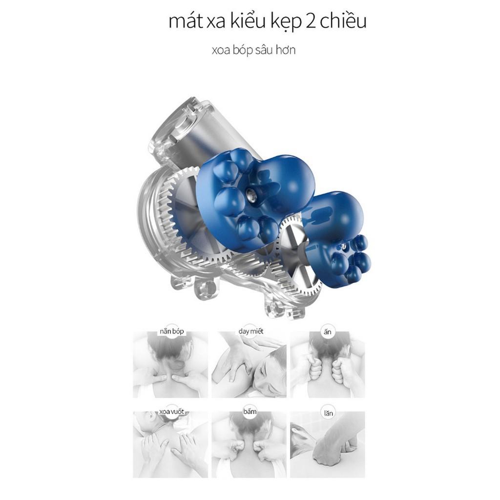Gối massage cổ vai gáy U-shaped cao cấp công nghệ Nhật bản | Gối mát xa cổ hình chữ U