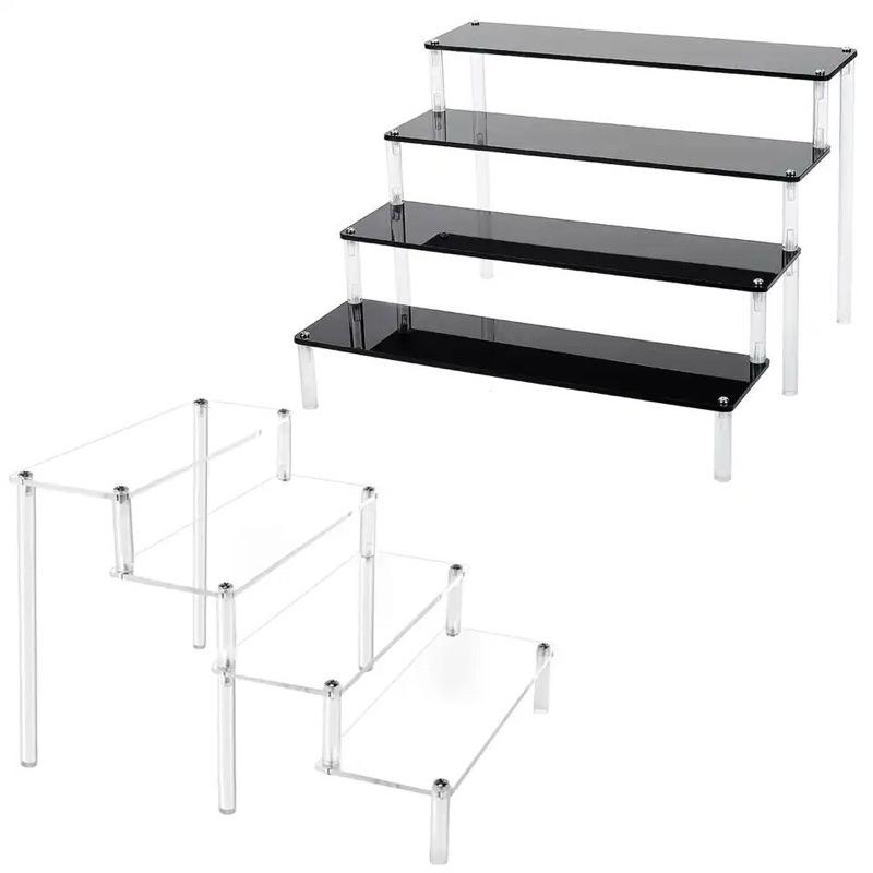 Acrylic Kệ mica trưng bày sản phẩm, mô hình, nước hoa, nước Sơn . - 5 tầng