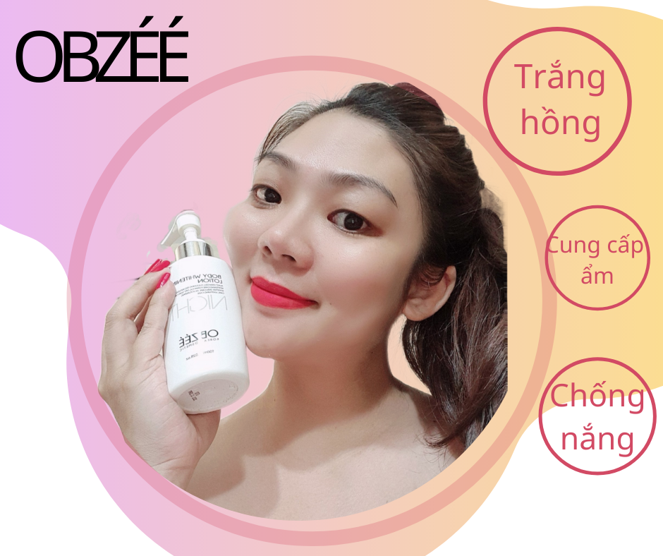 kem Dưỡng Trắng OBZÉÉ Body Lotion Day