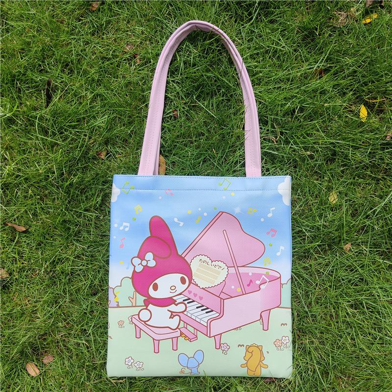 Phụ Nữ Túi Lớn-Dung Tích Túi Hello Kitty Da Chống Thấm Nước Tote Túi Sinh Viên Học Phí Túi 30x33cm
