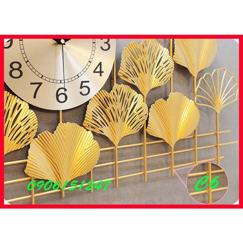 Đồng hồ treo tường trang trí decor C6 kích thước 100 x 45 cm