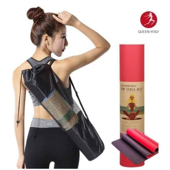 Thảm Tập Yoga CHỐNG TRƯỢT 2 Lớp Cao Su TPE