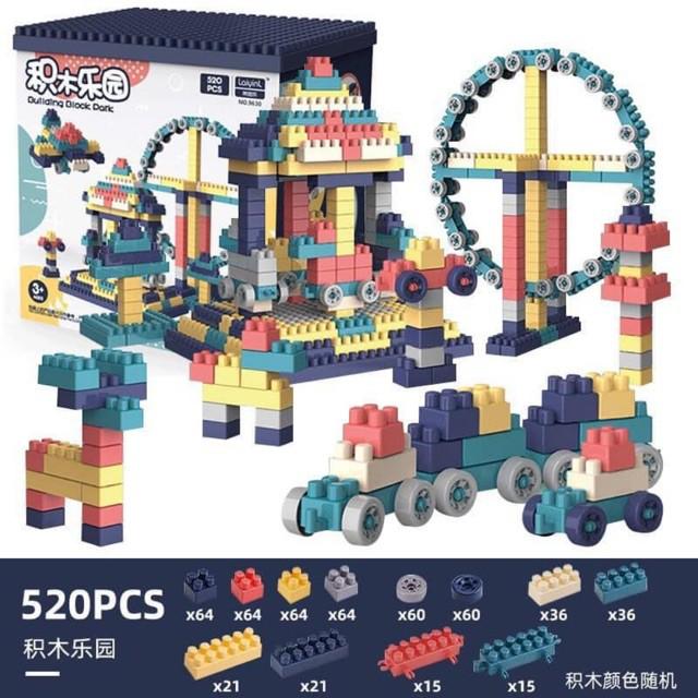 Bộ LEGO Ghép Hình 520 Chi Tiết Thông Minh Cho BéGia Dụng Thương Nguyễn