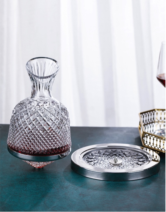 BÌNH THỞ XOAY TRÒN PATRICK SPIN DECANTER