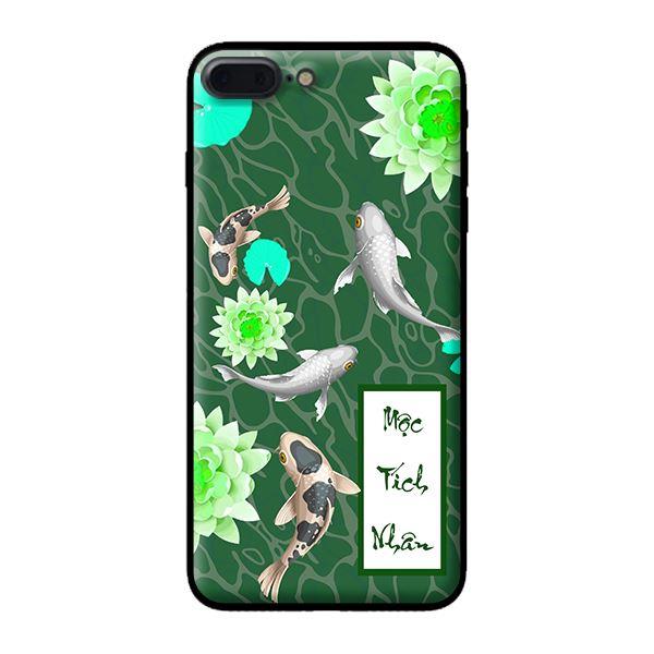 Ốp in cho iPhone 7 Plus Cá Koi Mộc - Hàng chính hãng