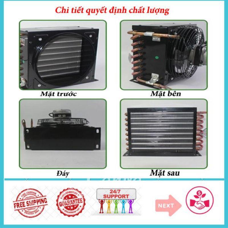 DÀN NÓNG COIL CÔNG SUẤT 1000W KÈM QUẠT 60W Model FNA 1.0/4.4 1/2HP SỬ DỤNG RỘNG RÃI TRONG CÁC CÔNG TRÌNH LÀM LẠNH