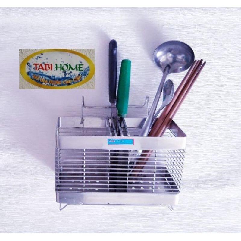 Ống đựng đũa 1 ngăn, 2 ngăn inox