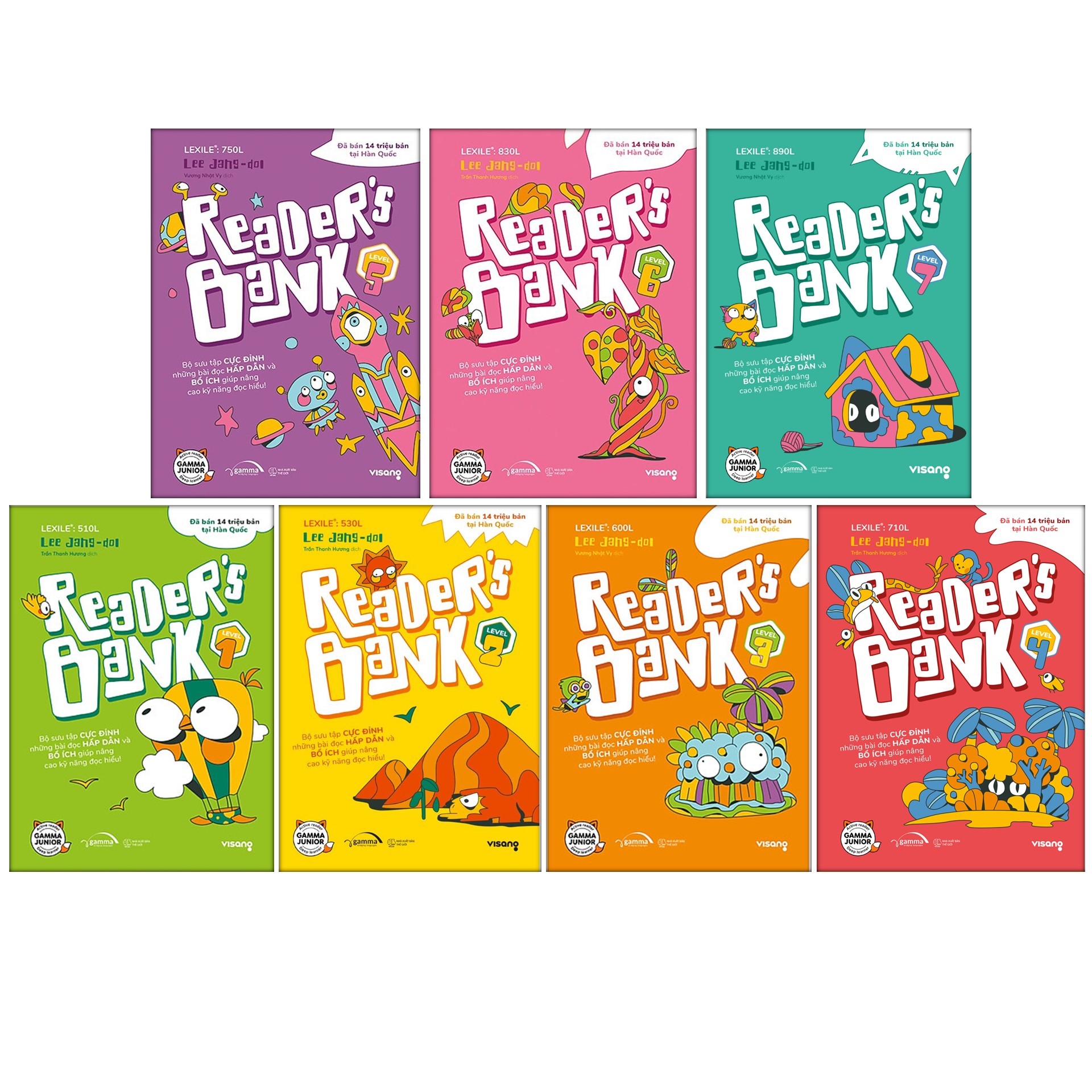 Bộ 7 Cuốn Reader's Bank