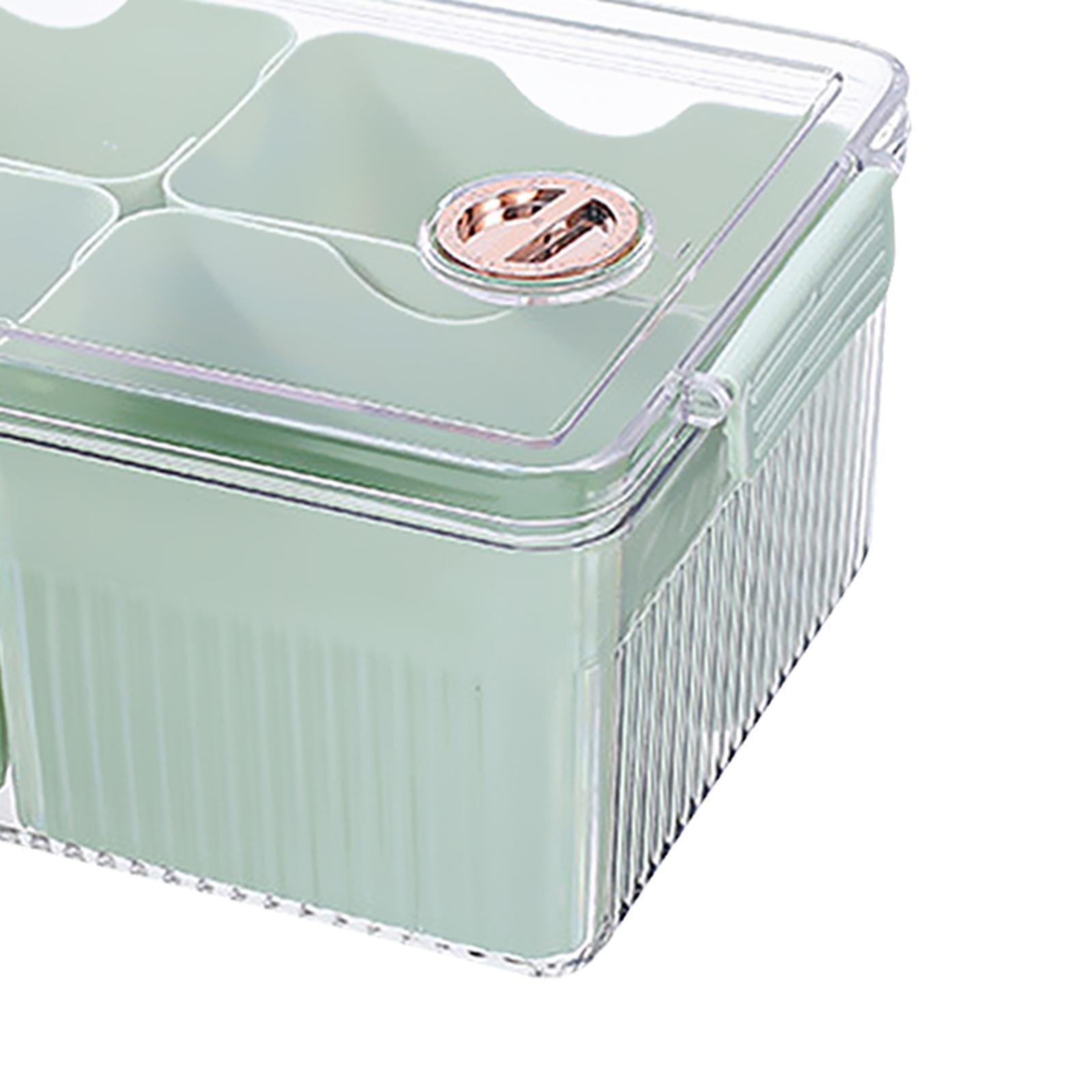 Refrigerators Containers Vented Lids Freshness Green