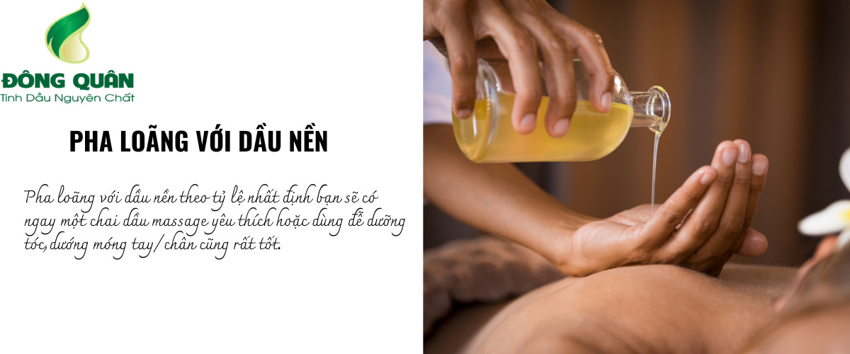 Tinh dầu sả chanh nguyên chất Đông Quân-100ml/lọ