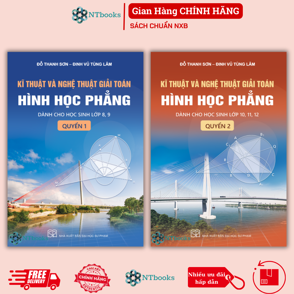 Sách - Kĩ thuật và nghệ thuật giải toán hình học phẳng - Quyển 1 (Dành cho học sinh lớp 8, 9)