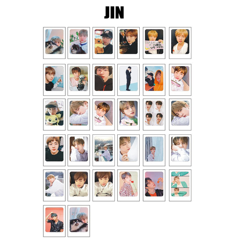 Lomo card JIN BTS "Map of the Soul Persona"