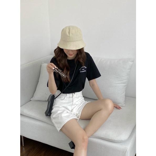 Quần Jeans Nữ - Quần Ngố Lửng Ống Rộng Dáng Chữ A Lưng Cao Vải Cực Xịn, Chất Jeans Cotton Thoáng Mát, Mềm Mịn, Lai Cuốn