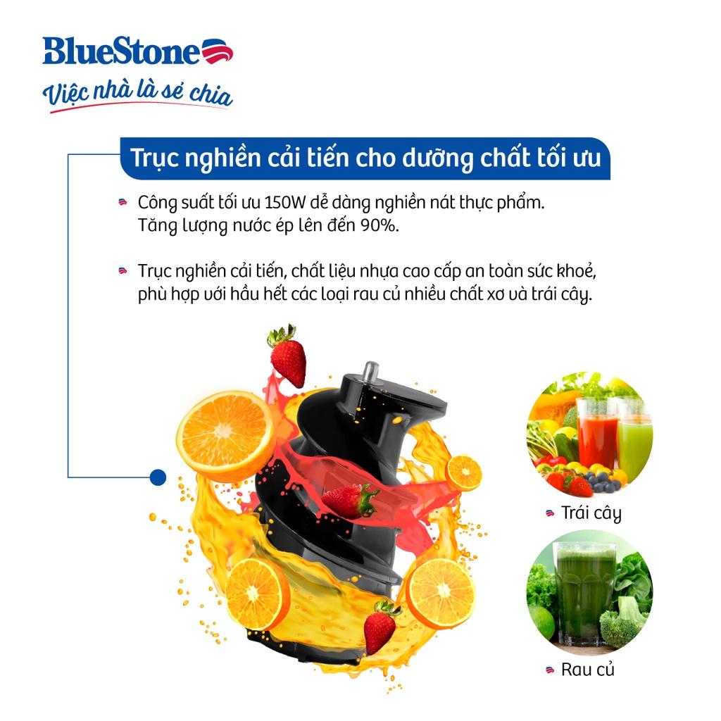 Máy Ép Chậm BlueStone SJB-6558,Ép Kiệt Bã Rau Củ Quả, Thiết Kế Gọn Dễ Dàng Lắp Đặt Vệ Sinh, Hàng Chính Hãng