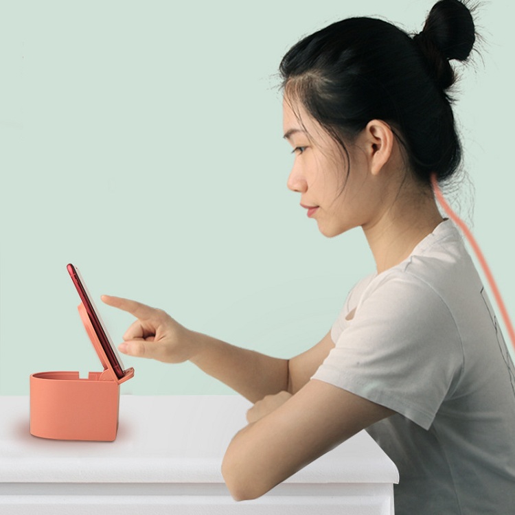 Hộp đựng đồ kiêm giá đỡ điện thoại thông minh đa năng, gấp gọn