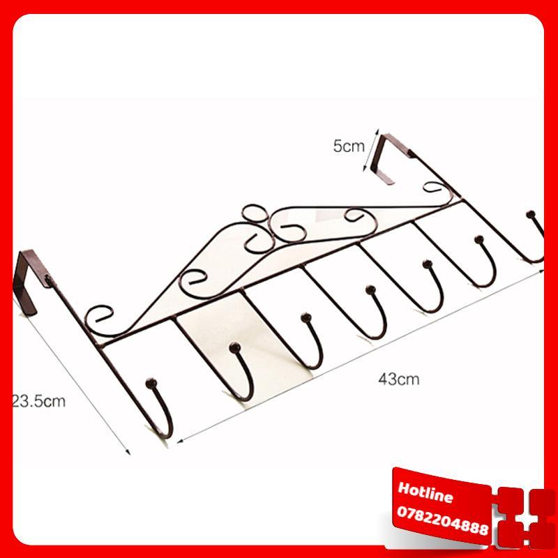 Móc Treo Quần Áo Sau Cửa - Móc Treo Sau Cửa 7 Móc - Loại Tốt