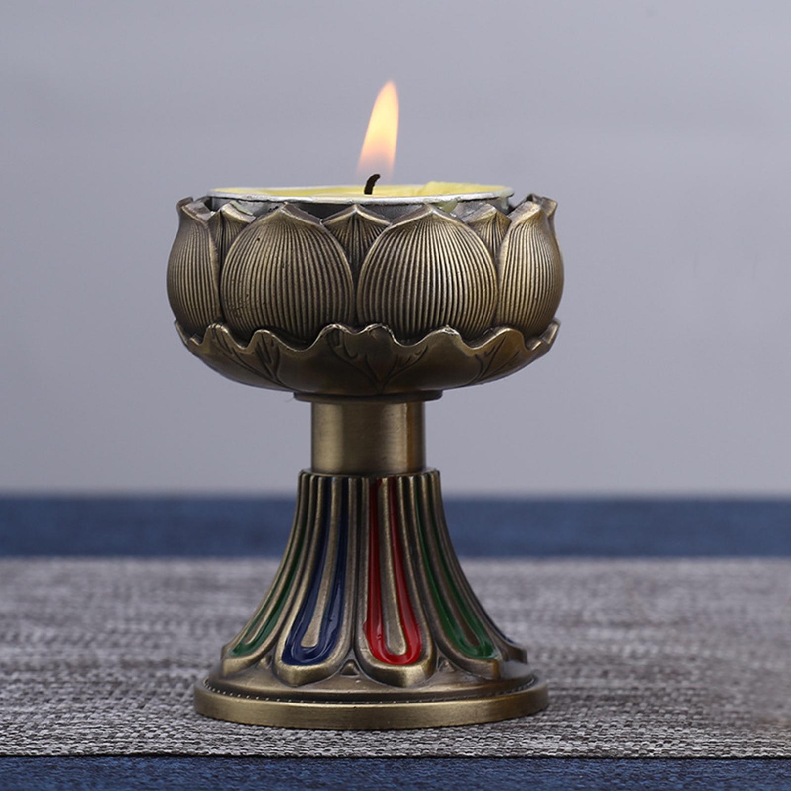 Ghee Lamp Holder Candle Holder Votive Tealight Holder Oil Lamp Tibetan