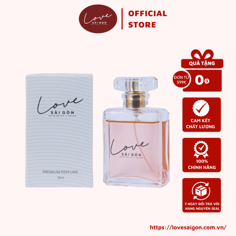 Combo 9 Chai Nước Hoa Love Sài Gòn 50ml - Ngọt Ngào, Quyến Rũ - LSG Premium