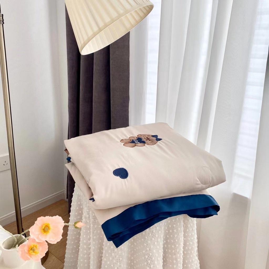 CHĂN HÈ TENCEL CAO CẤP 2M*2M3 MÀU TRẮNG
