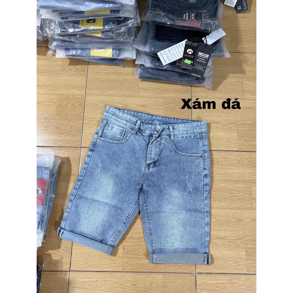 QUẦN SHORT JEAN CAO CẤP - CO GIÃN