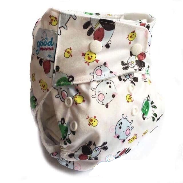 tã vải goodmama siêu chống tràn cao cấp cho bé 10-20 kg ( bỉm vải )