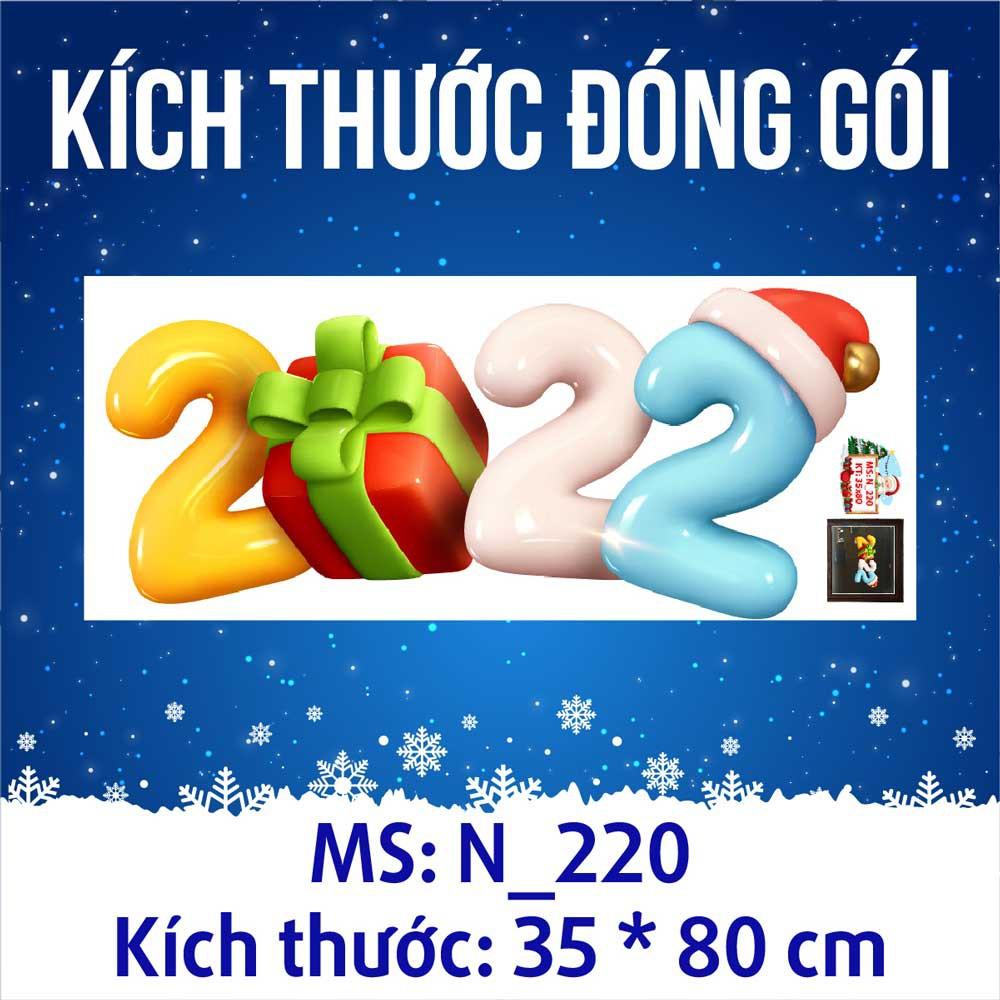DECAL TRANG TRÍ GIÁNG SINH NOEL SỐ 99