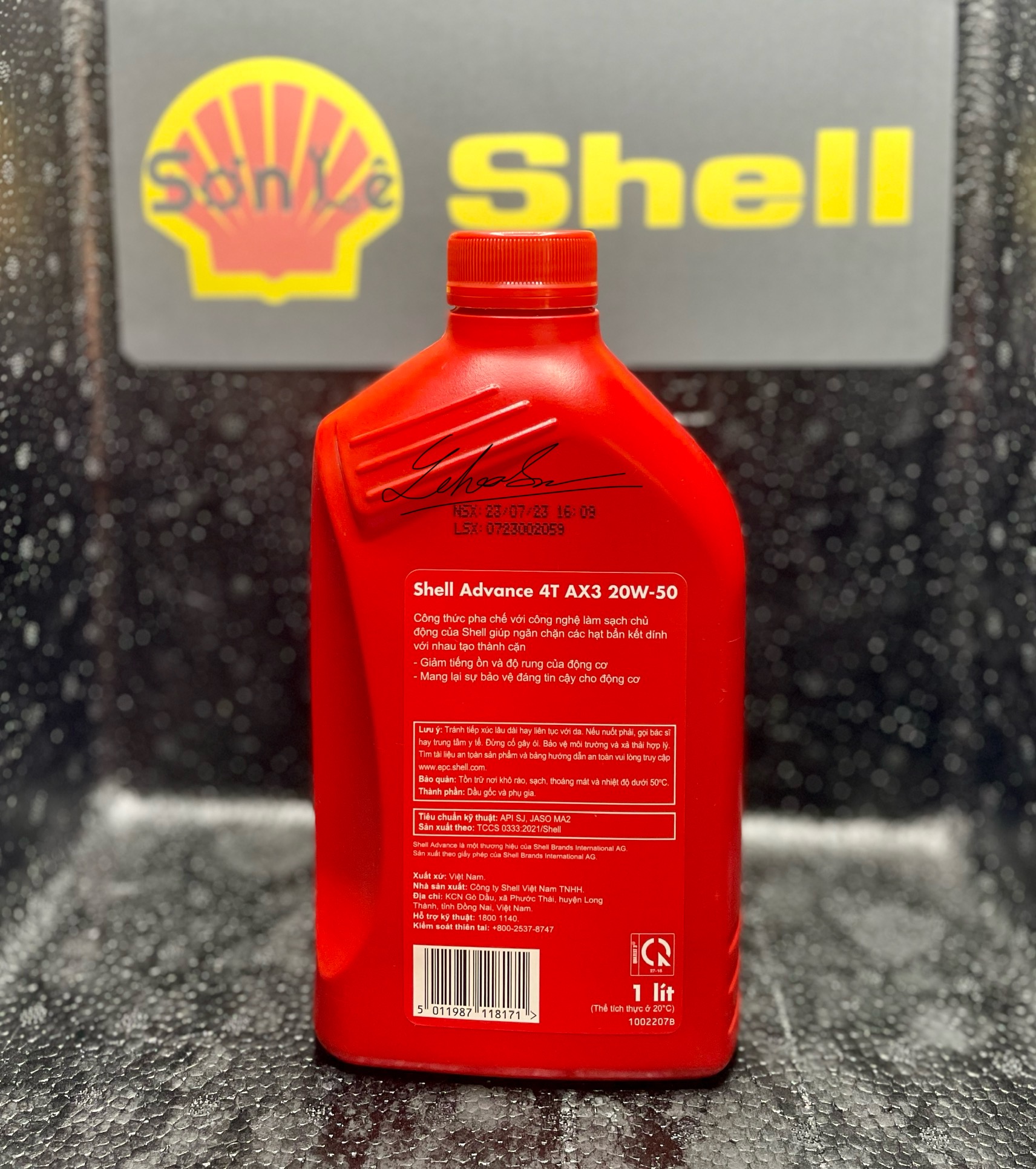 Nhớt Shell ax3 1L. Bán lẻ giá sỉ.