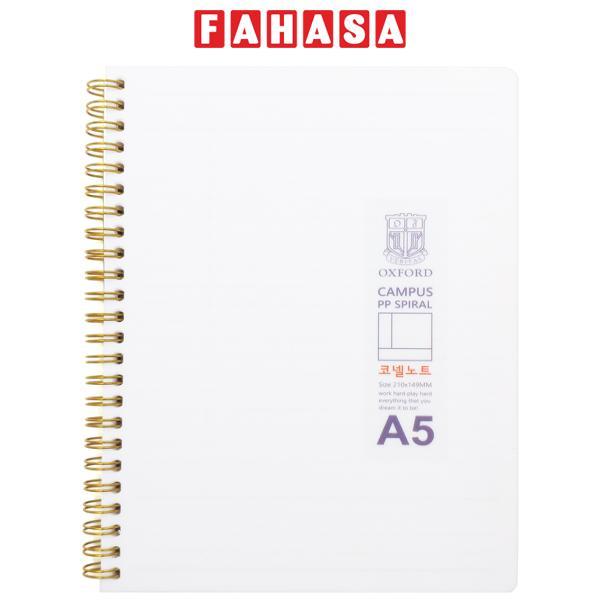Sổ Lò Xo Cornell Milk A5 80 Trang - Oxford DJ42A52