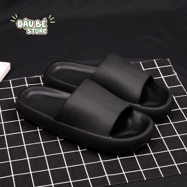 Dép Đế Bánh Mì / Mỳ - Dép Lê Unisex Quai Ngang Thông Hơi Hottrend Nam Nữ Siêu Êm Chống Trơn - Daube - D015