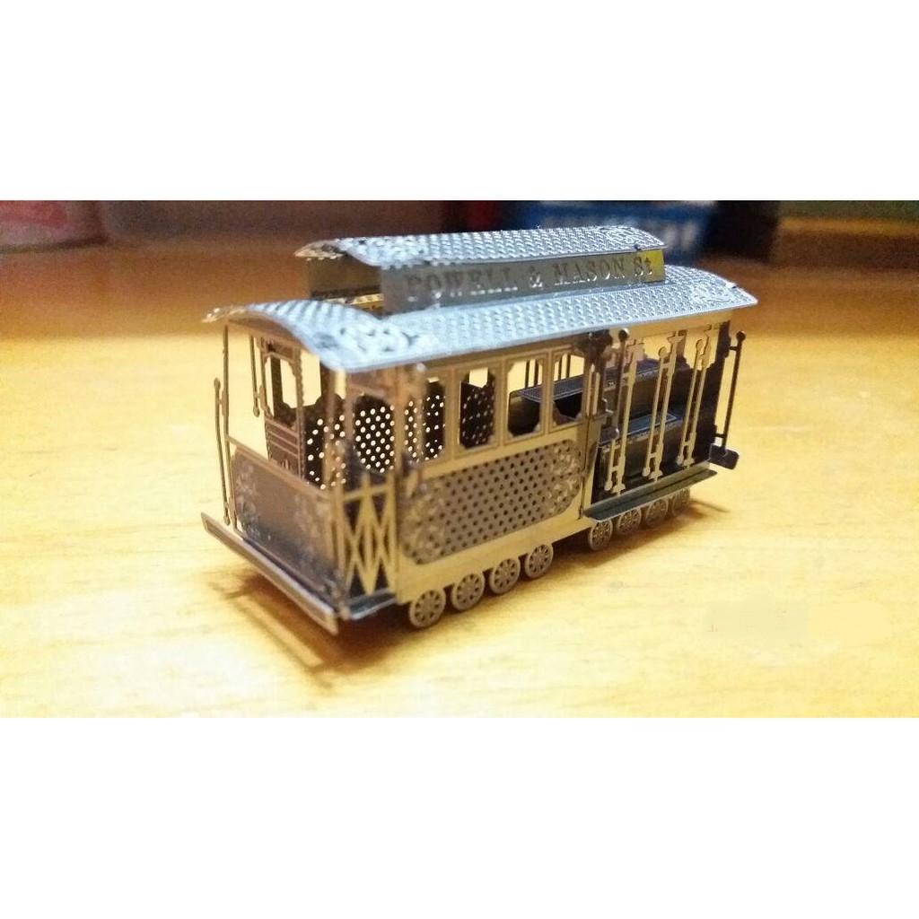 Mô Hình Lắp Ráp 3d Xe Cáp Điện Thành Phố San Francisco