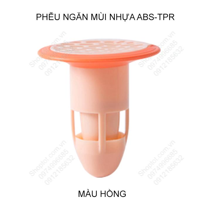 Lõi thoát sàn ngăn mùi làm bằng cao su TPR, nhựa ABS siêu bền, có miếng chắn tóc, chắn rác hiệu quả