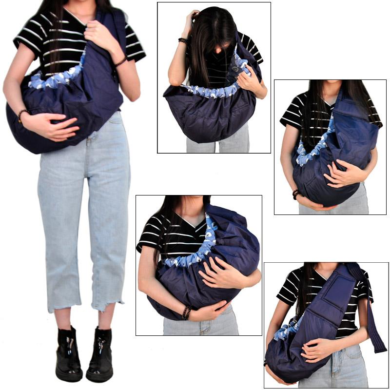 Sơ Sinh Em Bé Swaddle Sling Trẻ Sơ Sinh Điều Dưỡng Papoose Túi Trước Mang Theo Bọc Cotton Nguyên Chất Cho Bé Bú Ăn Mang Theo Túi