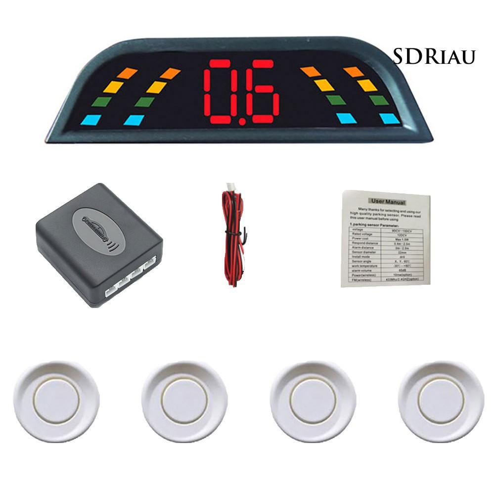 Thiết Bị Dò Radar 4 Cảm Biến Cho Xe Hơi Và Xe Tải Qcdz