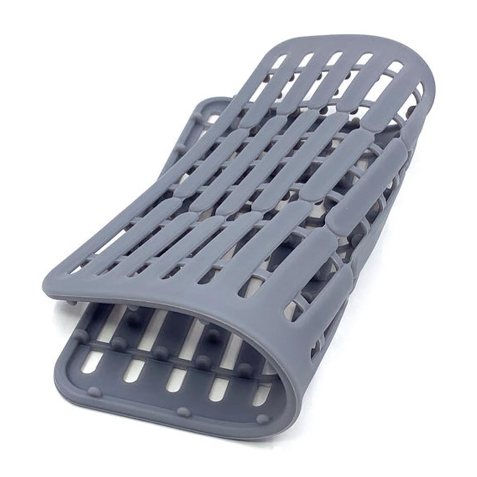 3X Silicone Sink Mat Drying Mat Sink Protector for Kitchen Hotel Basement