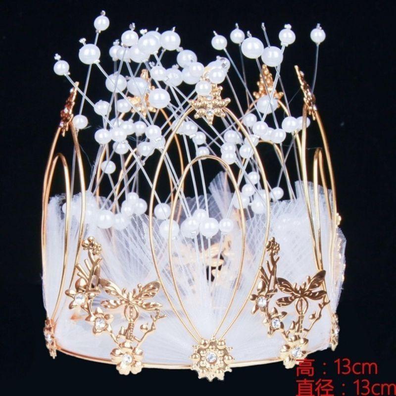Vương miện chụp ảnh mẫu nail siêu xinh