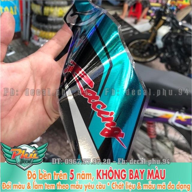 Tem rời Sonic Xanh đen Chrome cao cấp