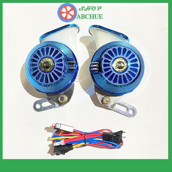 Còi ngân xe hơi 3 tiếng hàn quốc 12v và 24v hàng đẹp