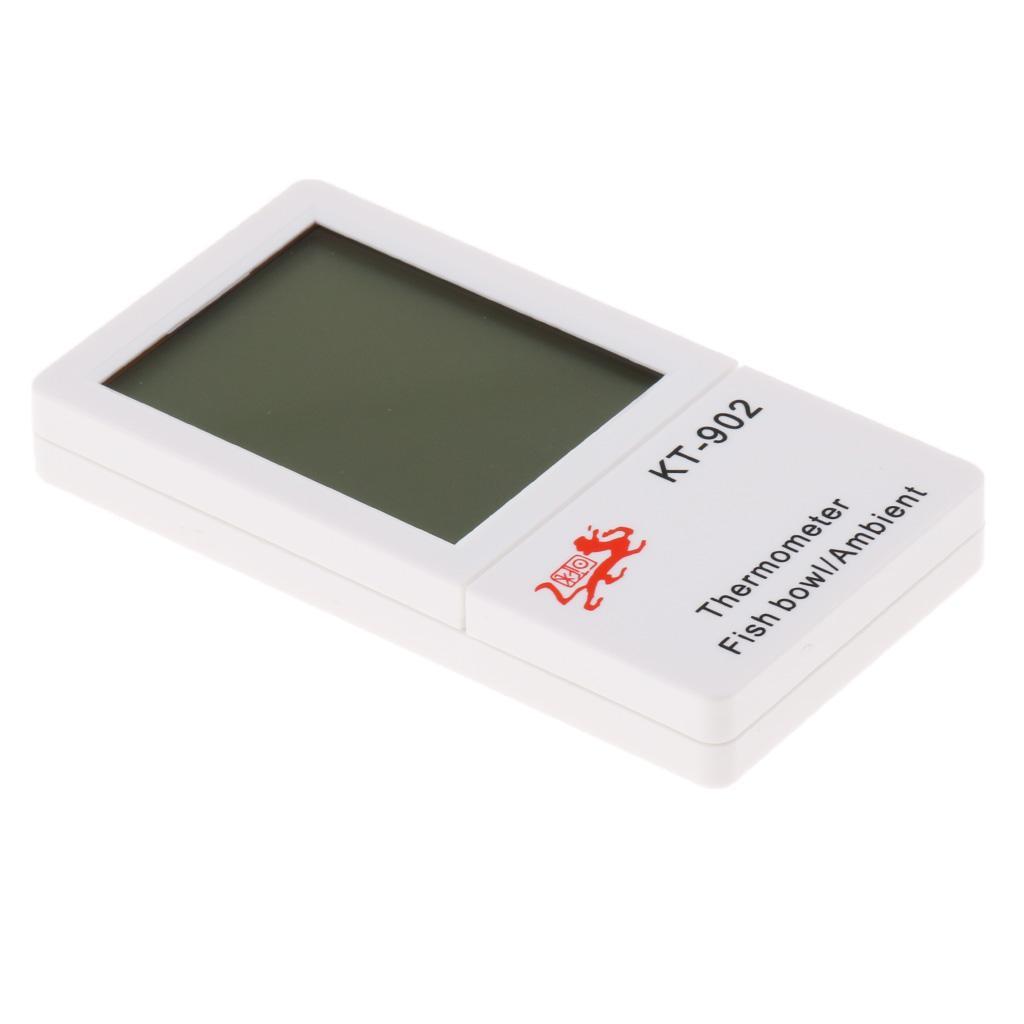 New LCD Digital Fish Reptile Aquarium Tank Water/Indoor Thermometer Temperature