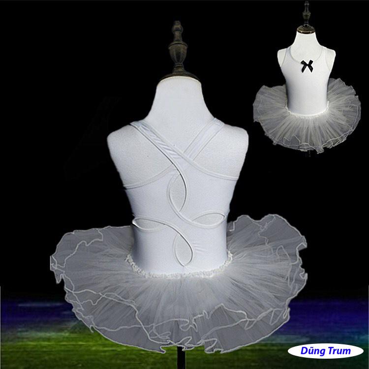 Váy múa bale chất cotton siêu đẹp thấm hút và co dãn 4 chiều