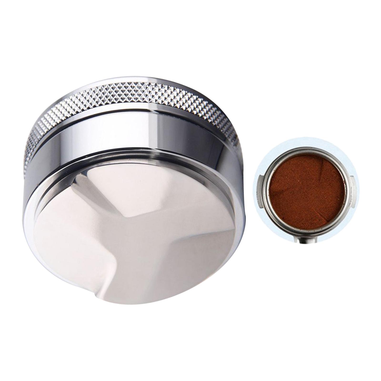 58mm Espresso Distributor Adjustable Coffee Tamper Stainless Steel Style 1