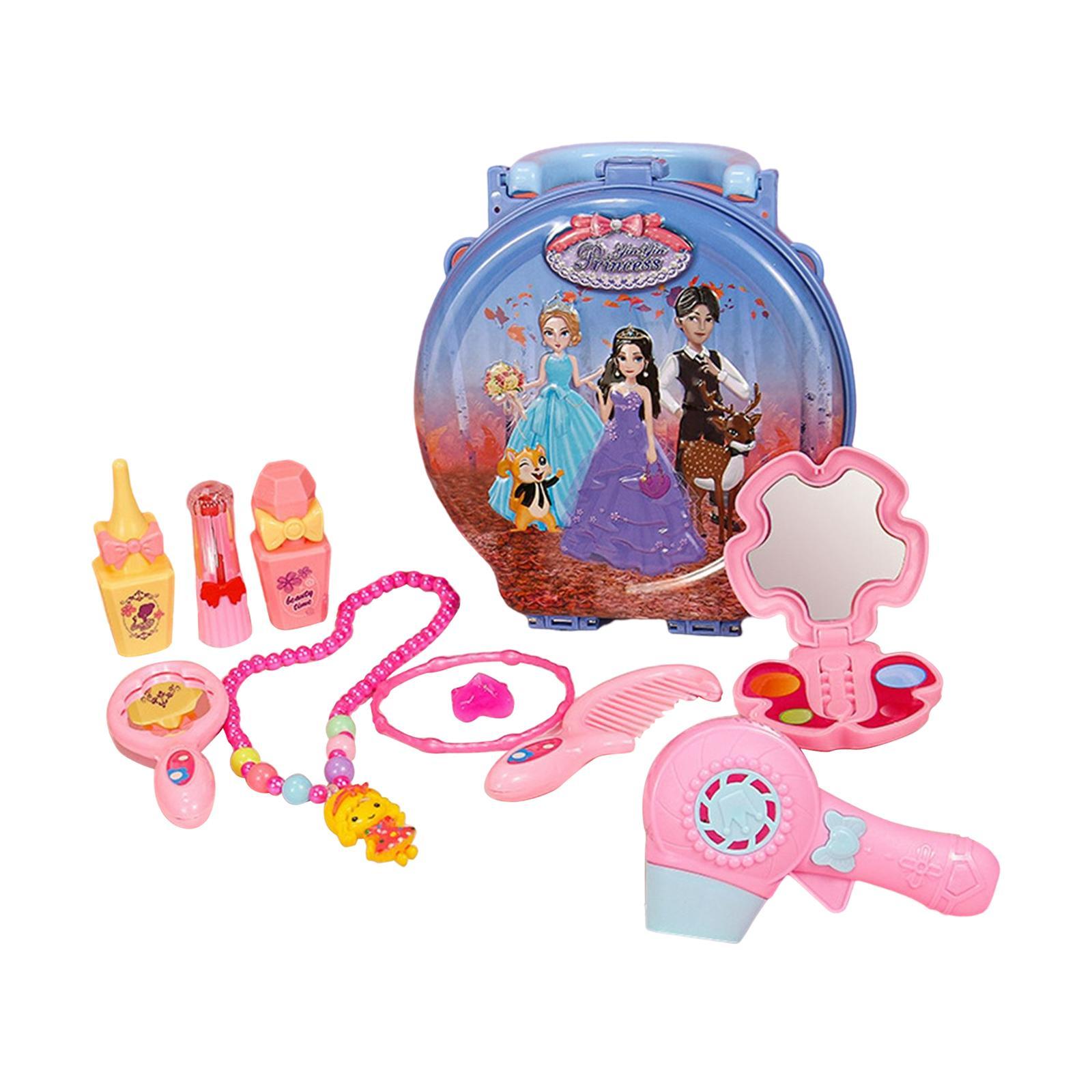 Kids Pretend Trolley Bag Educational for Girls Boys Little Girls Toddler