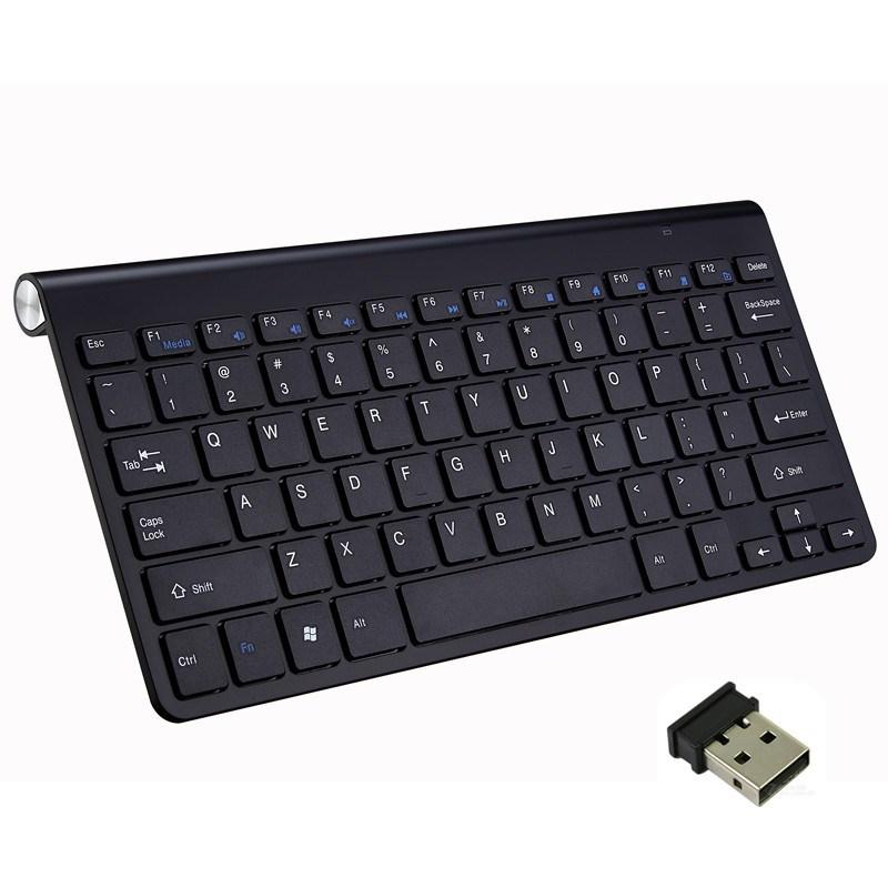 2.4G Mini Không Dây Combo Bàn Phím Và Chuột Protable Bộ Bàn Phím Chuột Bàn Cho Mac Để Bàn Laptop Laptop Máy Tính Thông Minh tivi PS4