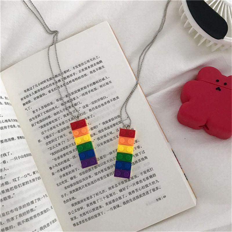 Dây chuyền lego bảy sắc cầu vồng