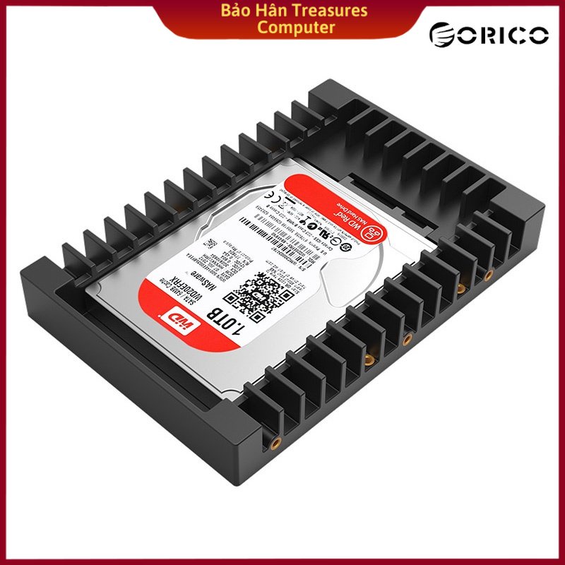 Khay Đựng Ổ Cứng ORICO 1125SS Hỗ Trợ SATA 3.0 HDD Và SSD Từ 2.5 Đến 3.5 Inch 7 / 9.5 / 12.5 mm - Hàng Chính Hãng